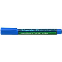 SCHNEIDER Marcador para pizarra EcoMaxx110 azul punta redonda 111003, (10 u.)