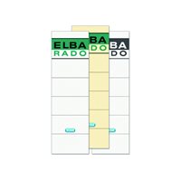 ELBA Etiqueta Autoadhesiva Lomera Pack 10 u 54x190mm Blancas BL100420947, (1 u.)