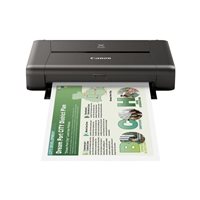 CANON Impresora de tinta Pixma IP110 con batería /color/9 ppm/9600 x 2400/Negra 9596B029AA, (1 u.)