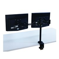 FELLOWES Brazo flexible doble para monitor Professional Series negro 8041701, (1 u.)
