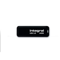 INTEGRAL Memoria USB 3.0 Noir 64 GB negro INFD64GBNOIR3.0, (1 u.)