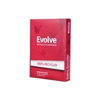 DOUBLE A PAQUETE 500 HOJAS A4 80G EVOLVE RECYCLED A4EVOLVE80G, (5 u.)