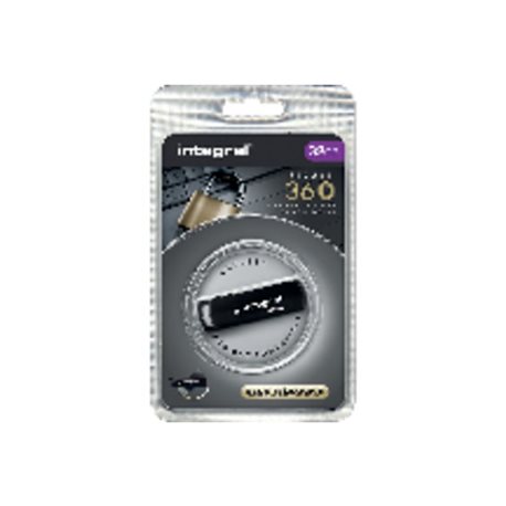 INTEGRAL Memoria USB 2.0 Secure 360 32 GB negro INFD32GB360SECV2, (1 u.)