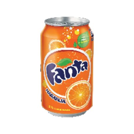 FANTA Refrescos Fanta Naranja 0,33 cc 81, (8 u.)