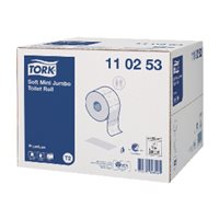 TORK Papel higienico Caja 6 rollos 1800 servicios 2 capas Para T1 PLUS110273, (1 u.)