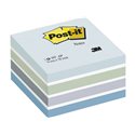 POST-IT Cubo notas adhesivas 450h Azul pastel 76x76mm FT510093212, (1 u.)