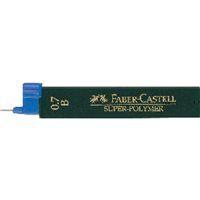 FABER CASTELL Mina  Polymer 12 ud Trazo 0.5 mm HB 123500, (12 u.)