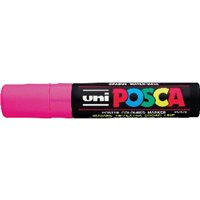 UNI-BALL Marcador PC-8K Uni Posca punta biselada Tinta pigmentada a base de agua Rosa 148882000, (6 u.)