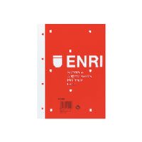 ENRI Recambio de papel 100h 4º Cuadricula 4x4 100430117, (1 u.)
