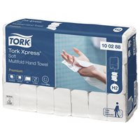 TORK Recambio toallas Pack 21 ud 210x340 110 servicios 2 capas Para H2 System 100288, (1 u.)