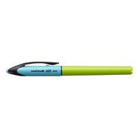 UNI-BALL Roller Air Micro UBA-188-M. Bola 0,5 mm. DUO azul-verde lima. Tinta negra. 210559000, (12 u.)