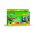ALPINO Estuche 12 pinturas Crea cristal DE000028, (1 u.)