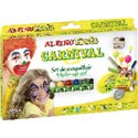 ALPINO Set Maquillaje Fiesta Básico 6 ud Colores surtido  Pincel y purpurina DL000008, (1 u.)
