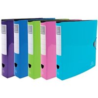 EXACOMPTA Arch.palanca A4 lomo 75mm p.p. foam calidad premium, colores brillantes, 5 c. stdos 53670E, (1 u.)