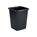 DURABLE Contenedores Durabin 90L 610X520X490 90L Negro Asas Polipropileno 1800474221, (1 u.)