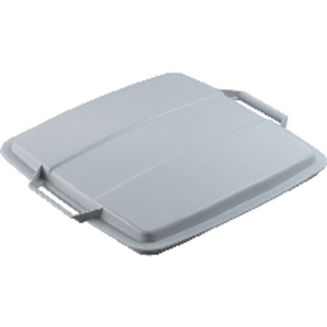DURABLE Tapas contenedores Durabin 90L 45x555x525 Gris Asas Para Durabin 90L 1800475050, (1 u.)