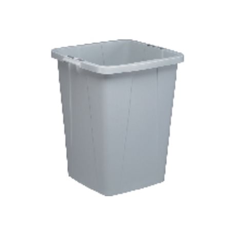 DURABLE Contenedores Durabin 90L 610X520X490 90L Gris Asas Polipropileno 1800474050, (1 u.)