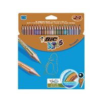 BIC Estuche Lapices 17,5 cm Colores surtidos 24u 832568, (1 u.)