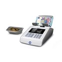 SAFESCAN Contador de billetes y monedas 6185 Pesa y cuenta  220/pilas 230x140x110 131-0457, (1 u.)