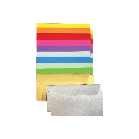 CLAIREFONTAINE Sobres Paquete 20 ud 110X220 Grosella 120 G 075193, (1 u.)