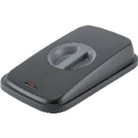 VILEDA Tapas contenedores reciclaje Geo 29X49X9 Gris/negro Para Geo 137662, (1 u.)