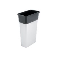 VILEDA Contenedores reciclaje Geo 29X49X73 70L Gris/negro 137661, (1 u.)