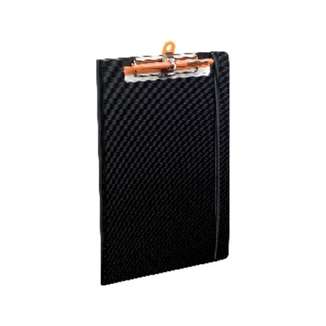 EXACOMPTA Carpeta Exaboard A4 Polipropileno reciclado Con pinza Negro 347KE, (10 u.)