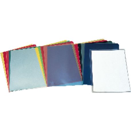 ESSELTE Dossier Caja 100 ud Folio Polipropileno Con uñero Azul 46021, (1 u.)