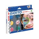 FILA Pinturas Maquillaje GIOTTO Set Sombras 6ud Colores surtidos Botes 5,5ml+Blanco 10ml 470100, (1 u.)
