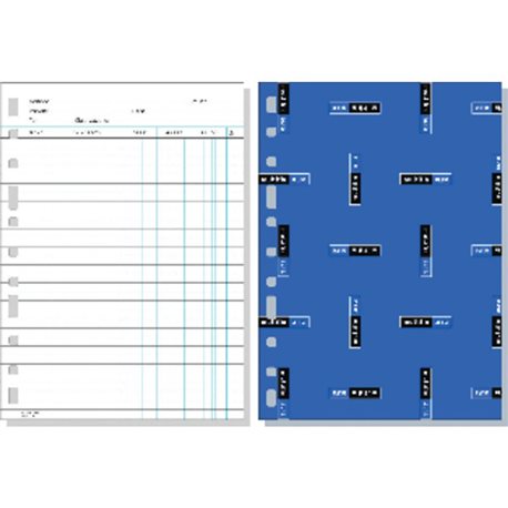 FINOCAM Recambio Cuentas corrientes 215x310mm 4175500, (1 u.)