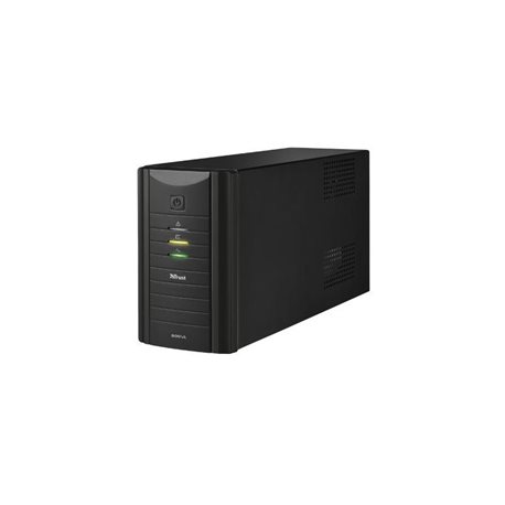 TRUST Fuente alimentación eléctrica SAI Oxxtron 800VA negro 17938, (1 u.)