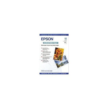 EPSON Papel fotografico S041344 50 hojas A3 192 G Mate C13S041344, (1 u.)