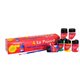 LA PAJARITA Pinturas   Caja 6 Ud Satinada agua + Pincel Div colores PTE, (1 u.)