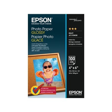 EPSON Papel fotografico 20 hojas A4 Brillo C13S042538, (1 u.)