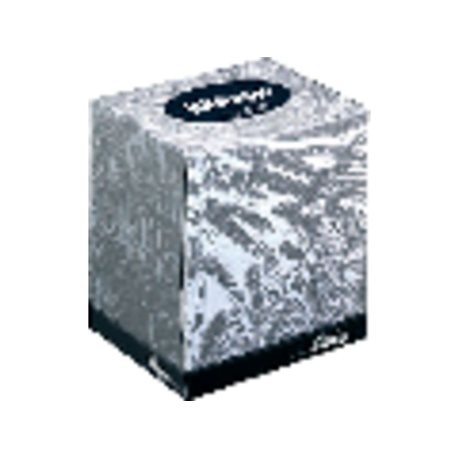 KIMBERLY-CLARK Pañuelos faciales Kleenex Cubo 90 servicios 8834, (1 u.)