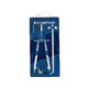 STAEDTLER Compases Mars 552 170 mm Minas 4mm Con alargadera 552 02, (1 u.)