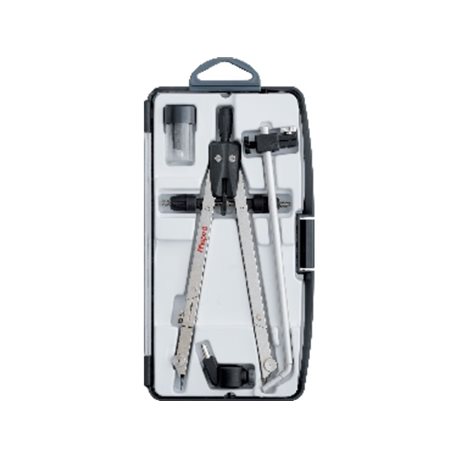 MAPED Compases 160 mm Minas 2mm Con alargadera 28025, (1 u.)