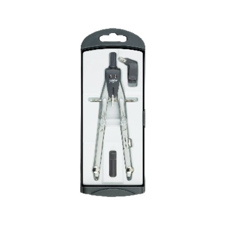 FAIBO Compases 165 mm Brazos articulados Adaptador y caja minas 201T, (1 u.)