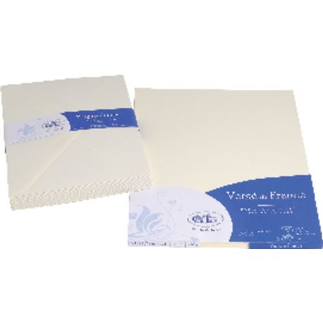 CLAIREFONTAINE Sobres Caja 50 h 210X297 Crema 120 G 748702, (1 u.)