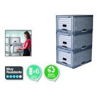 FELLOWES Cajon archivo modular  330X535X290 A4 Carton reciclado 01820EU, (5 u.)