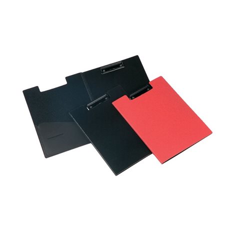 PARDO Carpeta Clip 320X245 Polipropileno Con bolsillo interior Negro 213101, (12 u.)