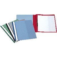 ESSELTE Dossier Caja 50 ud A4 Pvc Con Fastener Azul marino 12616, (1 u.)