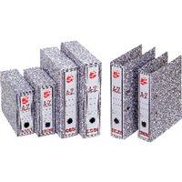 5 STAR Archivador Palanca Folio Lomo 75mm Jaspeado Gris 931596, (20 u.)