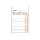 MARINO Talonario camarero 105x150 mm Triplicado 89/3, (10 u.)